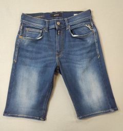 BERMUDA JEANS ELASTICIZZATI REPLAY