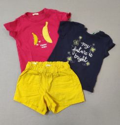 MAGLIA M/C 2PZ + SHORT BENETTON