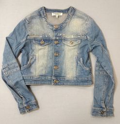 GIUBBINO JEANS C/APPLICAZIONI TWINSET
