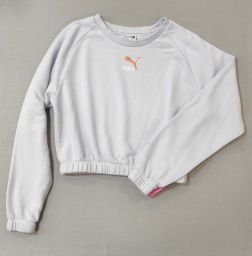 FELPA GARZATA CROPPED PUMA
