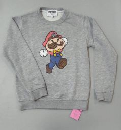 FELPA GARZATA SUPER MARIO BROS MOUSSE DANS LA BOUCHE