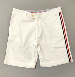 BERMUDA CON BANDA LATERALE TRICOLORE MONCLER