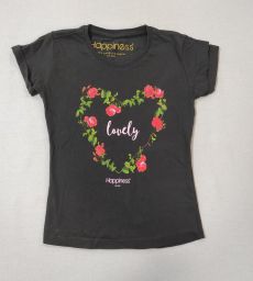 MAGLIA M/C ROSE HAPPINESS