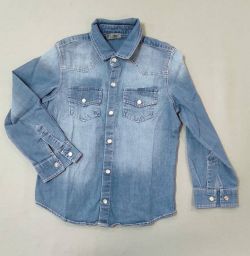 CAMICIA JEANS M/L GANT