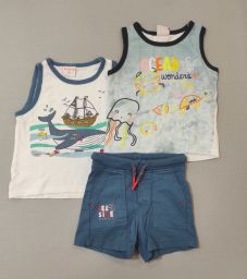 CANOTTA 2PZ + SHORT BOBOLI