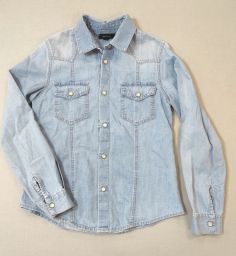 CAMICIA ELASTICIZZATA JEANS PLEASE