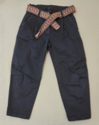 PANTALONI VITA ALTA C/CINTURA PLEASE