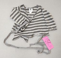 CARDIGAN INCROCIATO RIGHE MINIMU