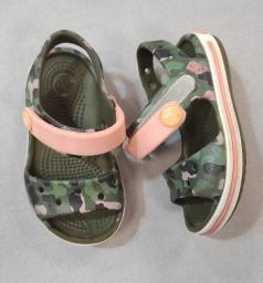 SANDALI GOMMA C/STRAP MIMETICI CROCS 20/21