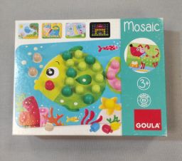MOSAICO CON CHIODINI LEGNO GOULA 3+