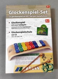 XILOFONO CON CD E SPARTITO MUSICALE GLOCKENSPIEL