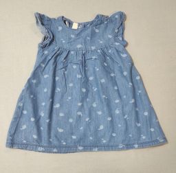 ABITO M/C TIPO JEANS CHICCO