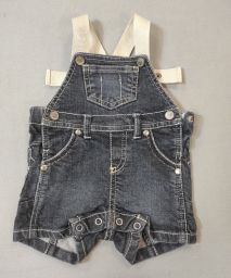SALOPETTE CORTA APERTA JEANS CHICCO