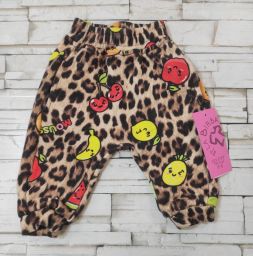 PANTALONI GARZATI MACULATI MOUSSE DANS LE BOUCHE