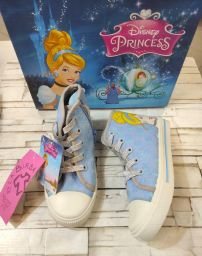 SCARPE TELA C/LACCI/ZIP PRINCIPESSE NUOVE