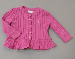 CARDIGAN 100% COTONE TRECCE RALPH LAUREN