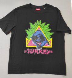 MAGLIA M/C TEES PANTHER BLACK TURKEY