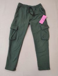 PANTALONI VERDI GARZATI C/TASCONI MOUSSE DANS LA BOUCHE