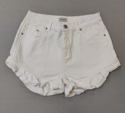 SHORT JEANS BIANCHI ELASTICIZZATI PINKO TG42