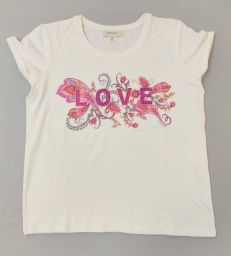 MAGLIA M/C C/STRASS TWIN SET