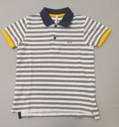 POLO M/C RIGHE SUN68