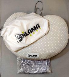 CUSCINO ALLATTAMENTO C/DOPPIA FODERA DILAMA BABY