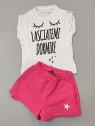 MAGLIA M/C + SHORT GARZATI MY T-SHIRT