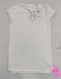MAGLIA M/C RIGATA C/FIOCCO POPOMMO