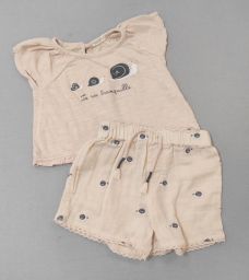 MAGLIA M/C + SHORT LUMACHINE BENETTON