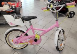 BICICLETTA C/RUOTINE PRINCIPESSE BTWIN 16" DECATHLON