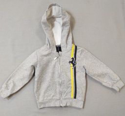 FELPA GARZATA C/CAPP/ZIP FERRARI