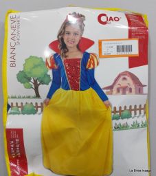 COSTUME BIANCANEVE 6/8 ANNI