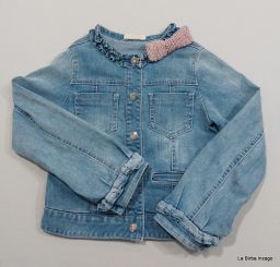 GIUBBINO JEANS C/APPLIC ELSY