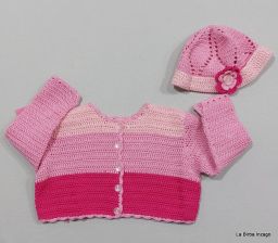 CARDIGAN + CAPPELLO ARTIGIANALE