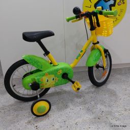 BICI BTWIN C/ROTELLE 14'' DINOSAUR