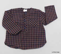 CAMICIA GIRO QUADRO