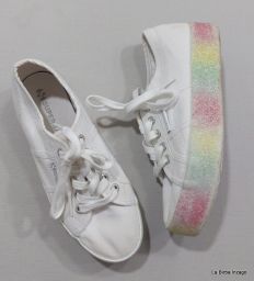 SCARPE C/LACCI SUPERGA