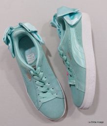 SCARPE SUEDE C/LACCI PUMA