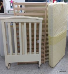 LETTINO LEGNO ERBESI C/MATERASSO