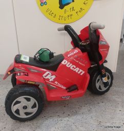 MOTO ELETTRICA DUCATI DESMOSEDICI PEG PEREGO