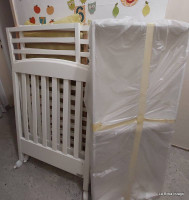 LETTINO ERBESI BIANCO C/MATERASSO
