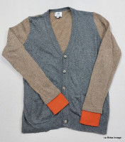 CARDIGAN MISTO LANA GRIFONI