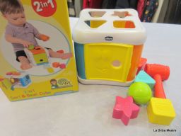 2 IN 1 SORT & BEAT CUBE CHICCO