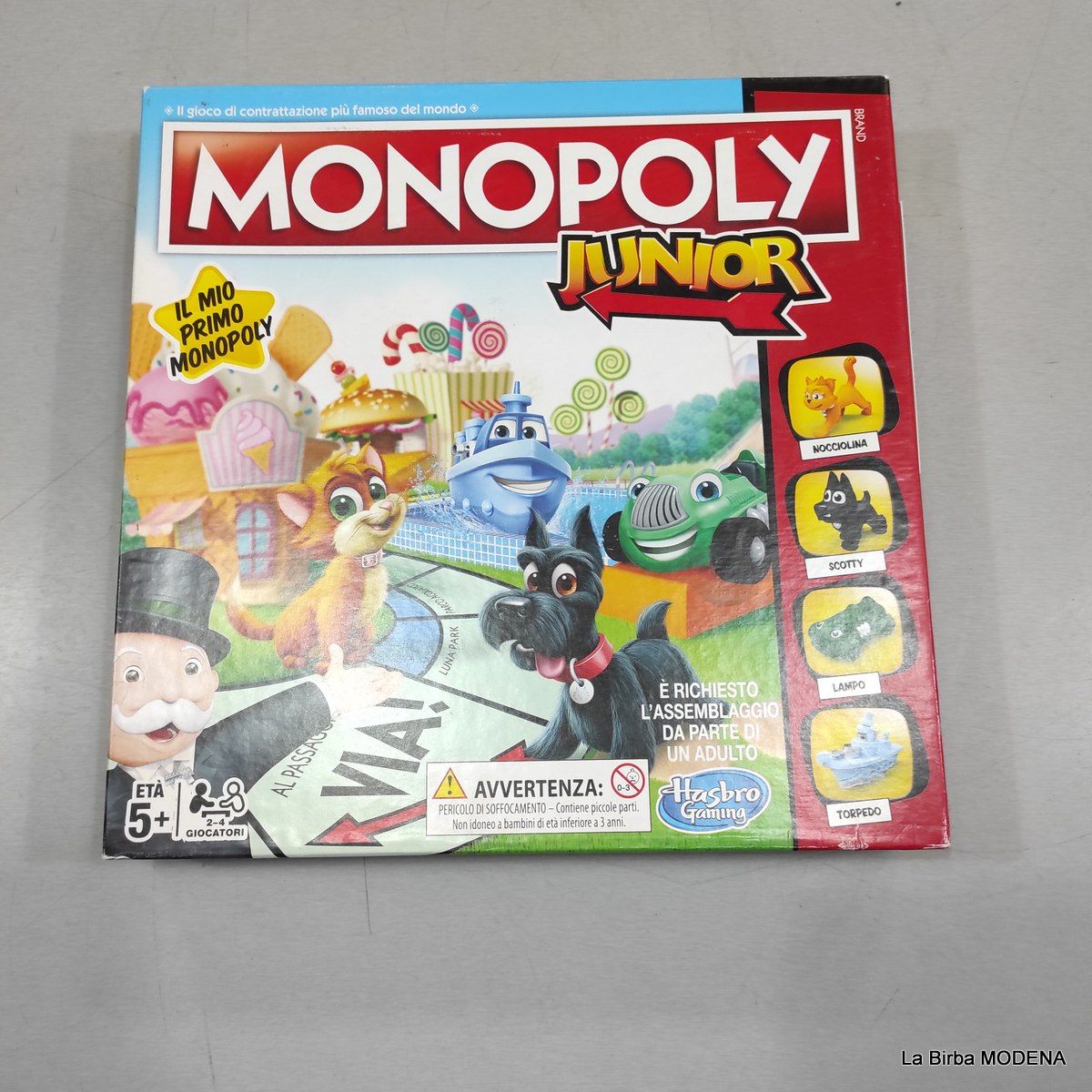 MONOPOLY JUNIOR HASBRO