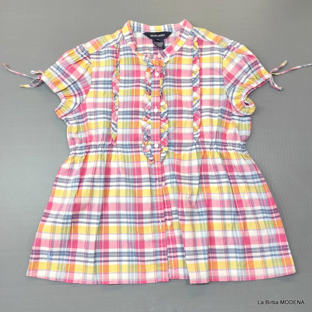 CAMICIA M/C RALPH LAUREN