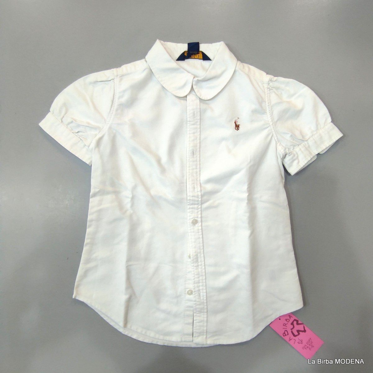 CAMICIA M/C RALPH LAUREN