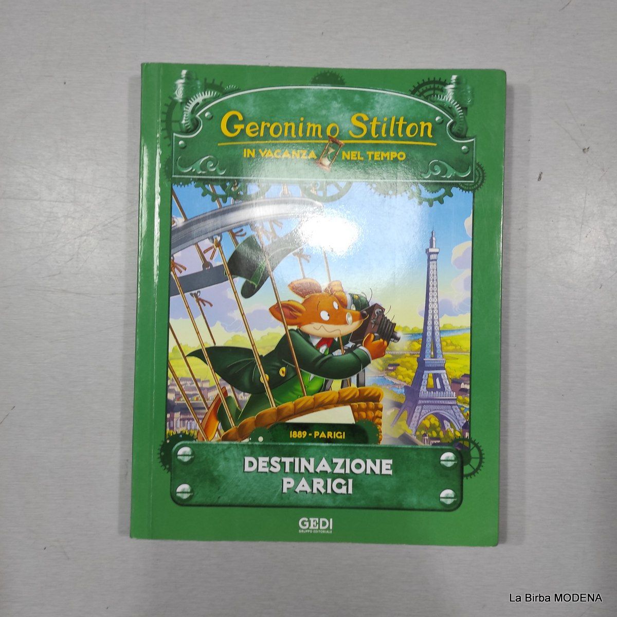 LIBRO GERONIMO STILTON DESTINAZIONE PARIGI
