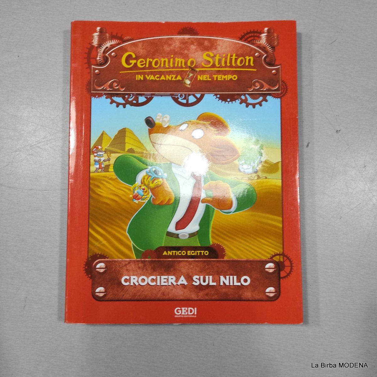 LIBRO GERONIMO STILTON CROCIERA SUL NILO