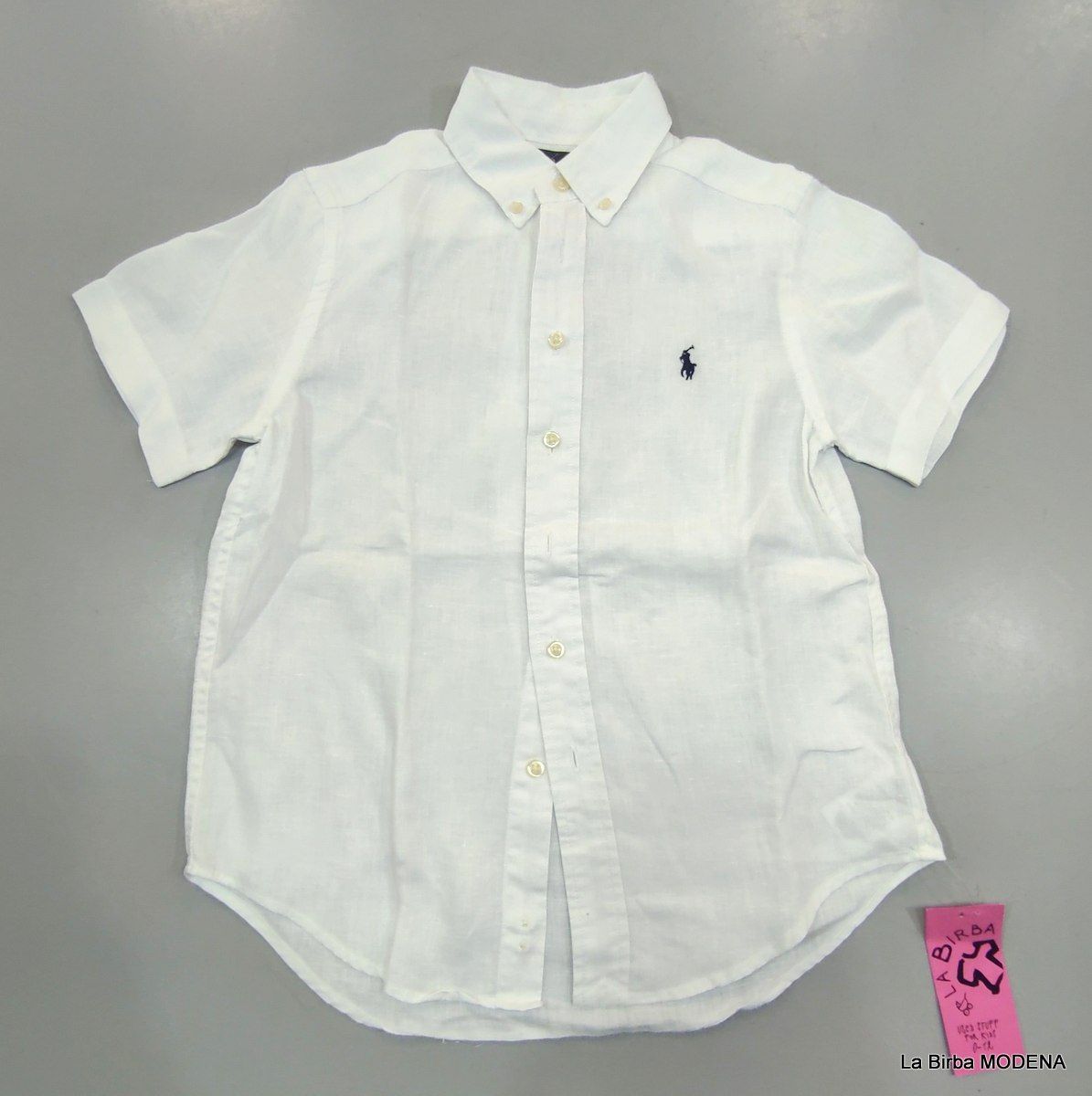 CAMICIA M/C RALPH LAUREN