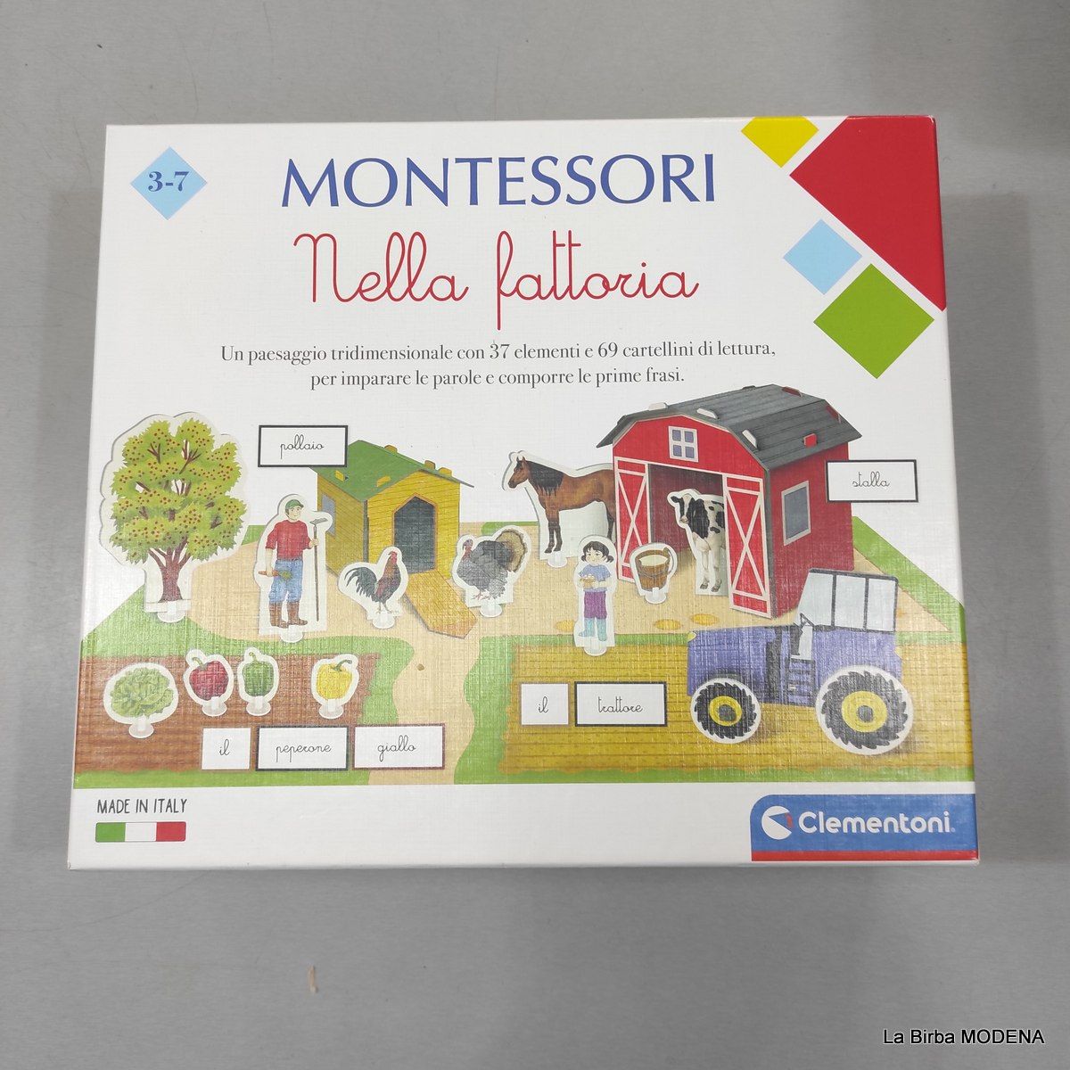 GIOCO NELLA FATTORIA MONTESSORI
